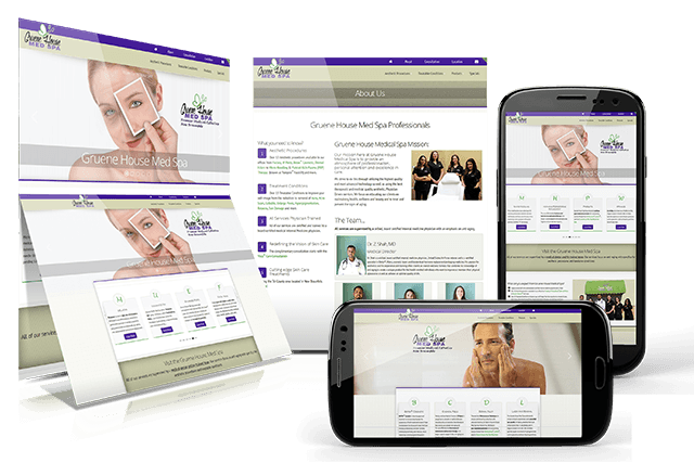 Gruene House Medical Spa located in New Braunfels, TX - Full brand pacakge Gruene House Medical Spa located in New Braunfels, TX - Full brand pacakge